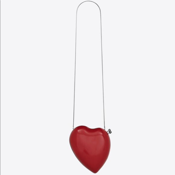 Saint Laurent Heart Love Box Clutch - Picture 3 of 14